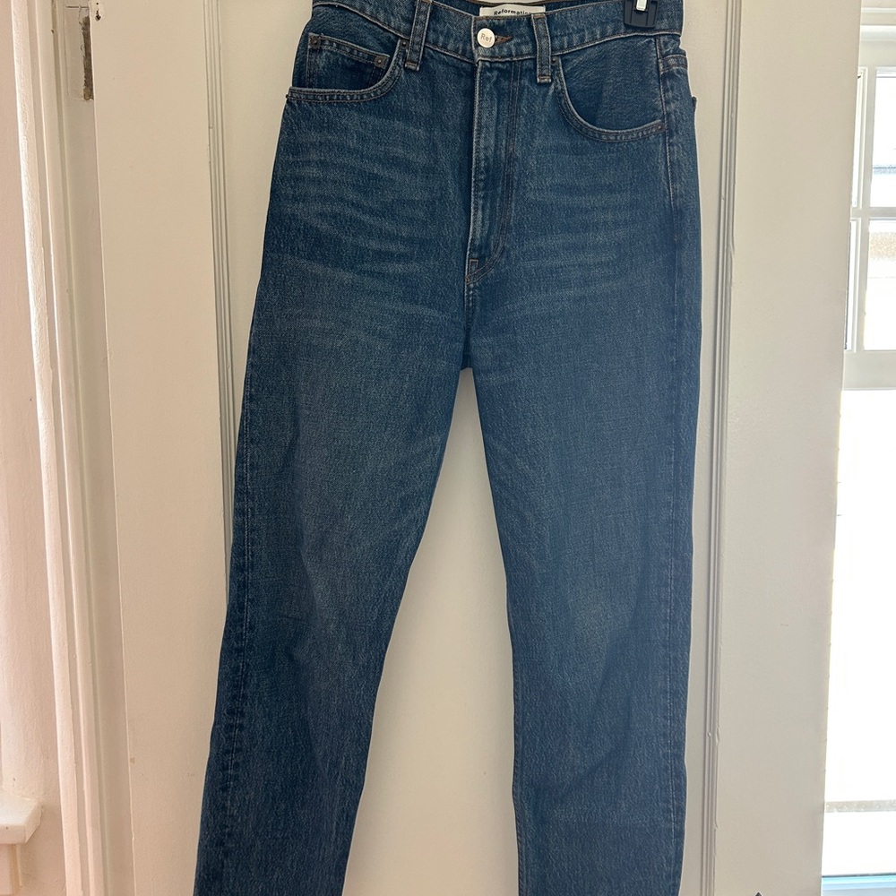 Reformation Stevie Ultra High Rise Jeans in Perth size 24 - Picture 3 of 4
